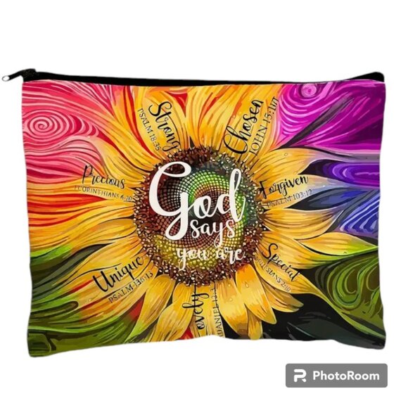 New Sunflower Makeup Organizer - Picture 3 of 5